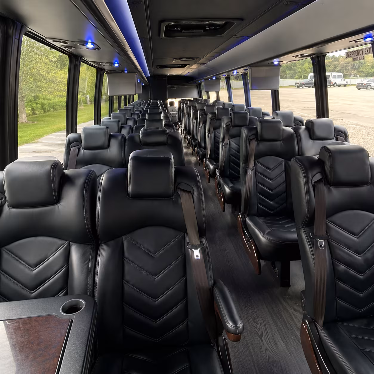 30 passenger minibus interior