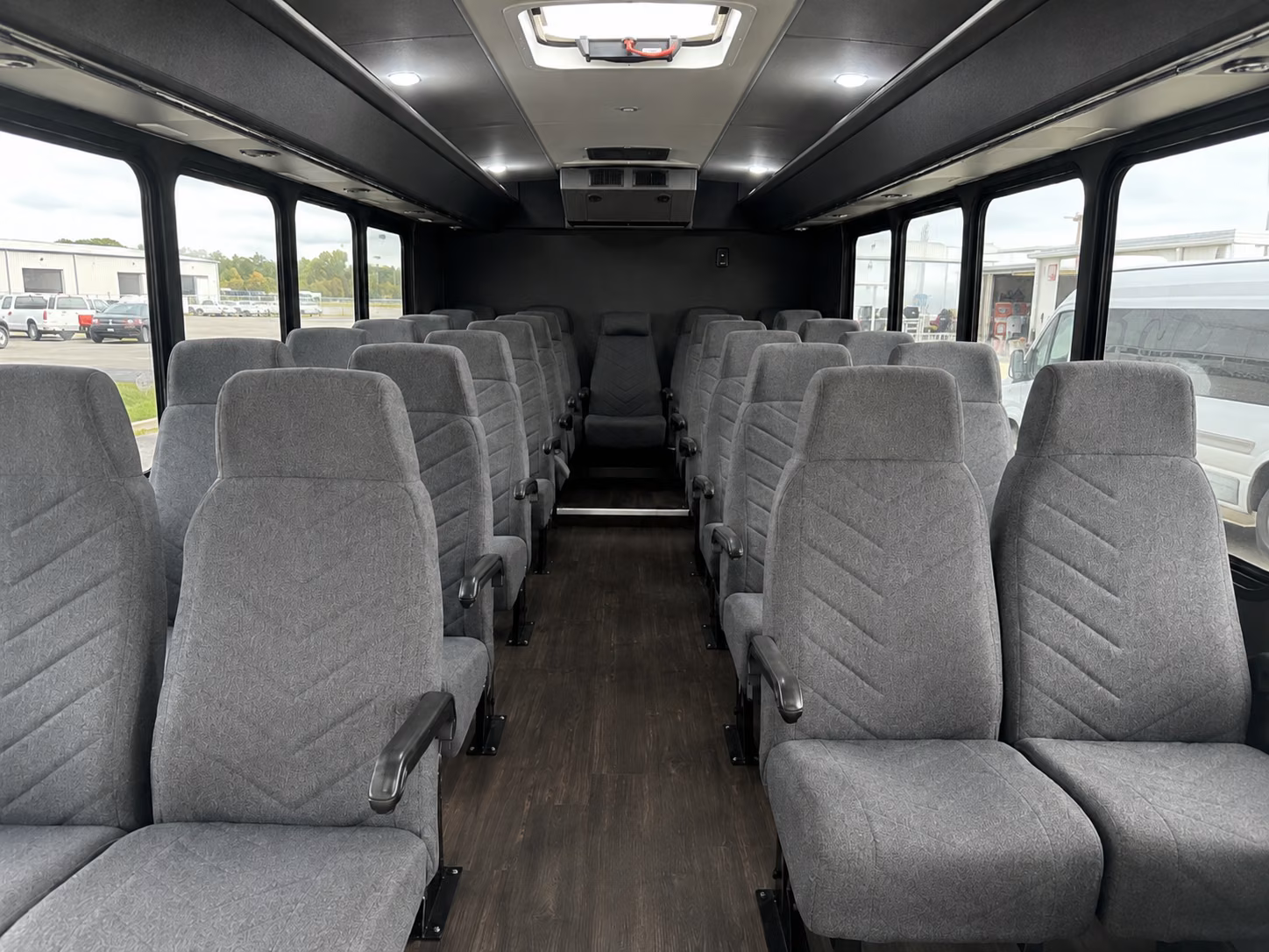 daly city 20 passenger minibus interior