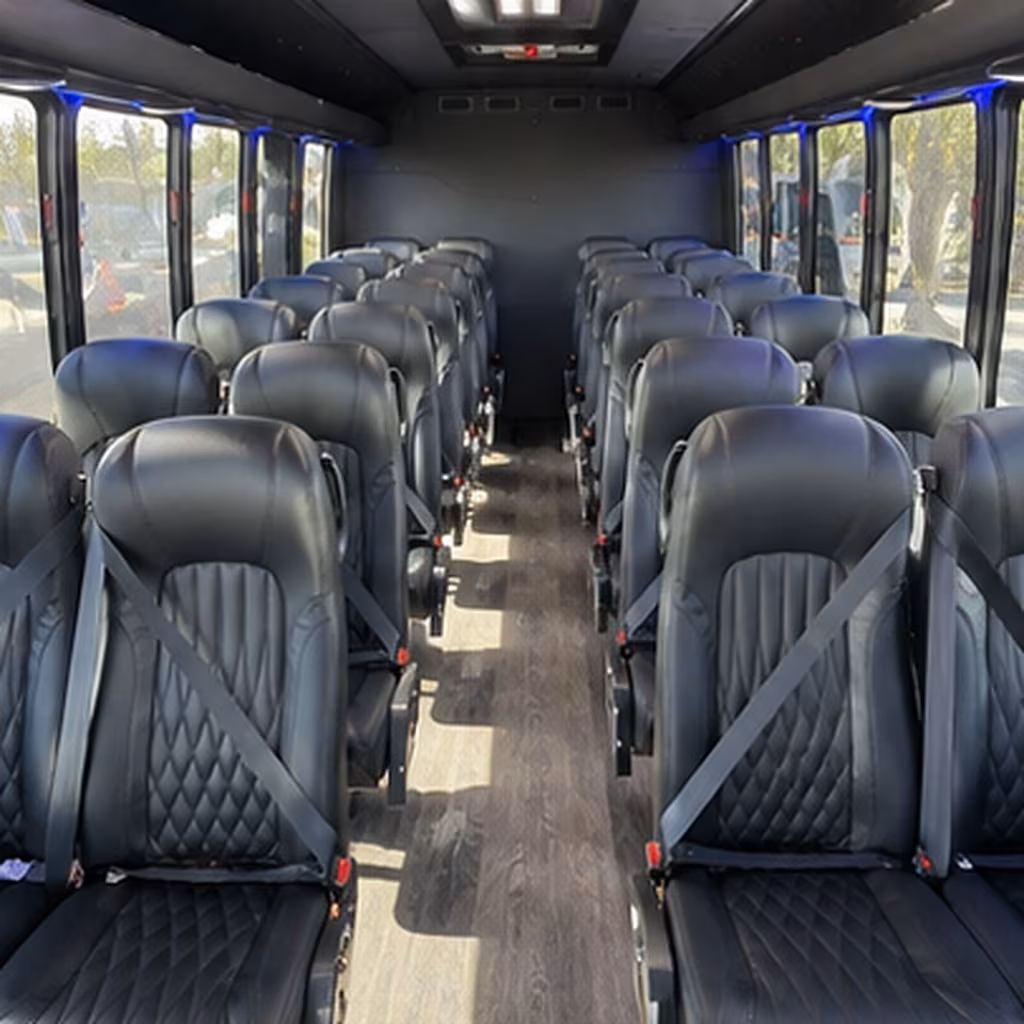 daly city field trip transportation onboard seating