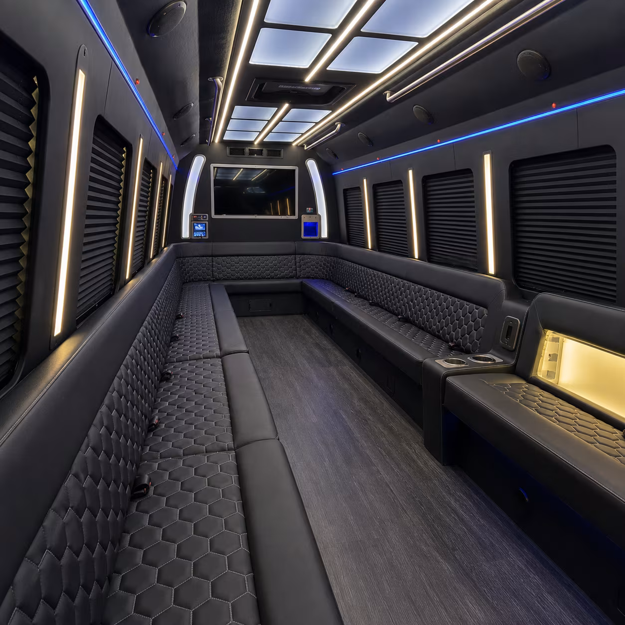 daly city party bus interior